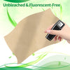 QingYa Unbleached Bamboo Facial Tissues 2 ply - 12 Boxes of 100% Natural, Hypoallergenic, 134 Sheets per Box, FSC Certified, Eco - Friendly, Ultra - Soft & Gentle for Everyday Home and Office Use