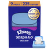 Kleenex Snap & Go Ultra Soft Facial Tissues, 9 Packs, 25 Tissues per Pack