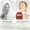 Christmas Style WOWOTEX Disposable Face Towels 60 Count Large Dry Wipes