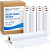 Henry Schein Exam Table Paper, 21" x 225', Smooth, Multi-Purpose, 12 Rolls