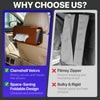 Lucrum Extra Large Car Tissue Holder - PU Leather Tissue Box Cover