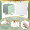 Fourluoo 12 Pack Facial Tissues Cube Boxes Face Box 600 Sheets 3 ply Soft Paper Square Tissues Bulk for Car Pocket Toilet Household Bedroom Family (Mixed Color)