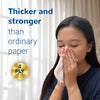 Zhro 4-Ply Facial Tissues, 16 Packs (5.6 x 3.6 x 2.7"[Not in Box]) - 1600 Sheets Total, Compact for Desk, Car & Bag, Hypoallergenic, Lint-Free