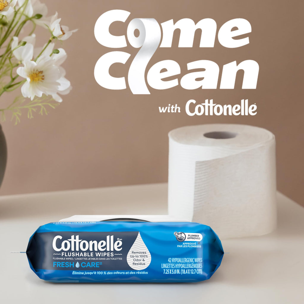 Cottonelle Ultra Clean Toilet Paper, 40 Family Mega Rolls=220 Regular Rolls