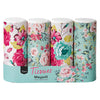 Chic Facial Tissue Holder for Car Cup Holder - Travel Tissue Tubes Box Container (3-ply, 4 Pack, 200 Sheets)
