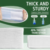 Disposable Face Towels 600 Count, Biodegradable Ultra Soft & Thick Facial Towels for Sensitive Skin, Lint-Free Makeup Remover Dry Wipes, Multi-Purpose Cleansing Towelettes for Face Wipes, Skincare