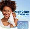 Winner XL Disposable Face Towels, 100% Cotton, 220 Count (Pack of 4)