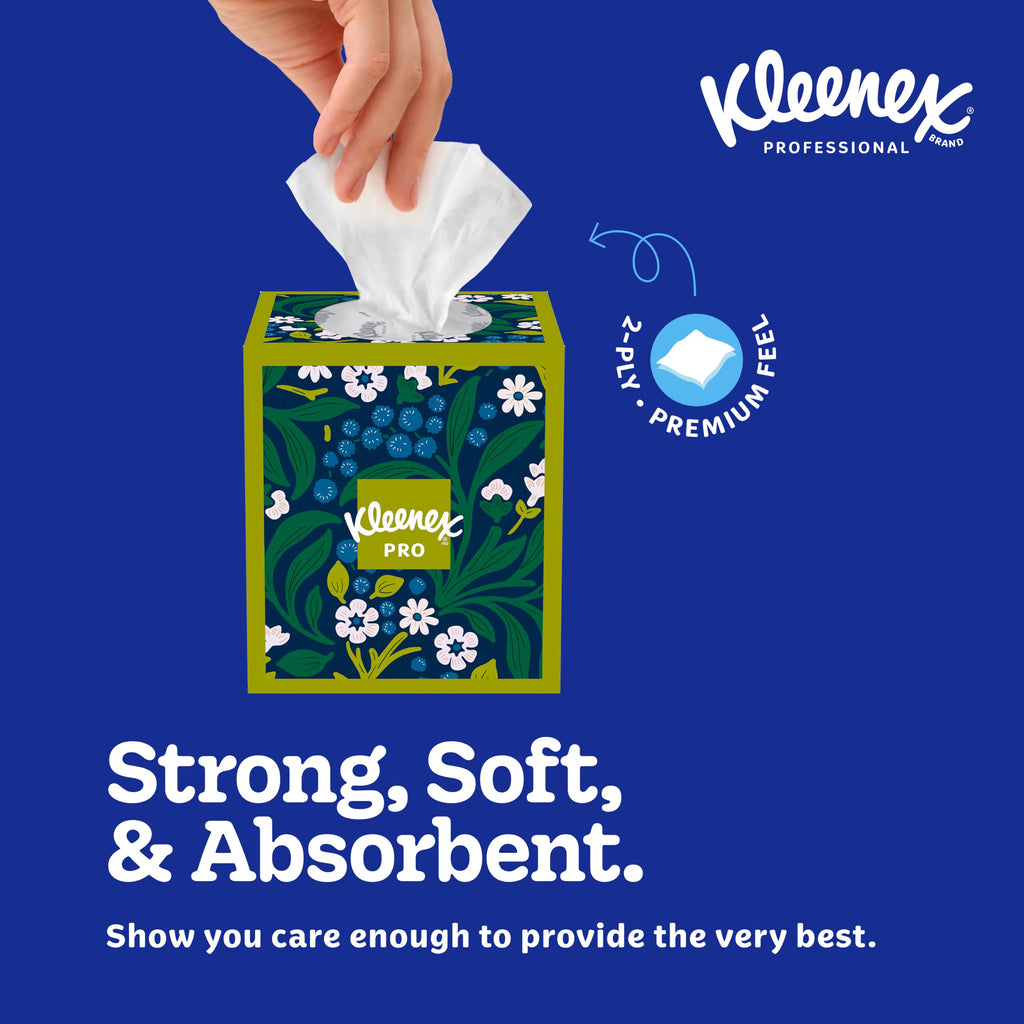 Kleenex Professional Facial Tissue, Bulk, 36 Boxes x 90 Tissues (21270)