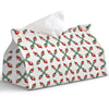 PaJiaNi Red Green Christmas Tissue Box Cover Rectangle for Holiday Decor