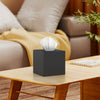 SILUT Matte Black Square Acrylic Tissue Box Cover