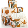 Fuyoooo 12 Pack Boho Square Facial Tissue Cube Boxes 3 Ply