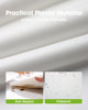 Pureegg Plastic Table Cloth Disposable 84" White 3Pack