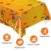 3pcs Fall Table Cloth Fall Tablecloth Thanksgiving Scarecrow Table Covers