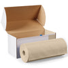 Exquisite Party Solids 54 Inch X 300 Feet Ivory Plastic Table Cover Roll in A Cut - to - Size Box with Convenient Slide Cutter. Cuts Up to 36 Rectangle 8 Feet Plastic Disposable Tablecloths