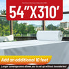 Plastic Table Cloth, 310 Ft X 54 In Disposable Tablecloth Roll