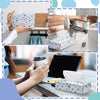 Yinder 12 Pack Facial Tissue Boxe Cube Tissue for Classroom, Spot