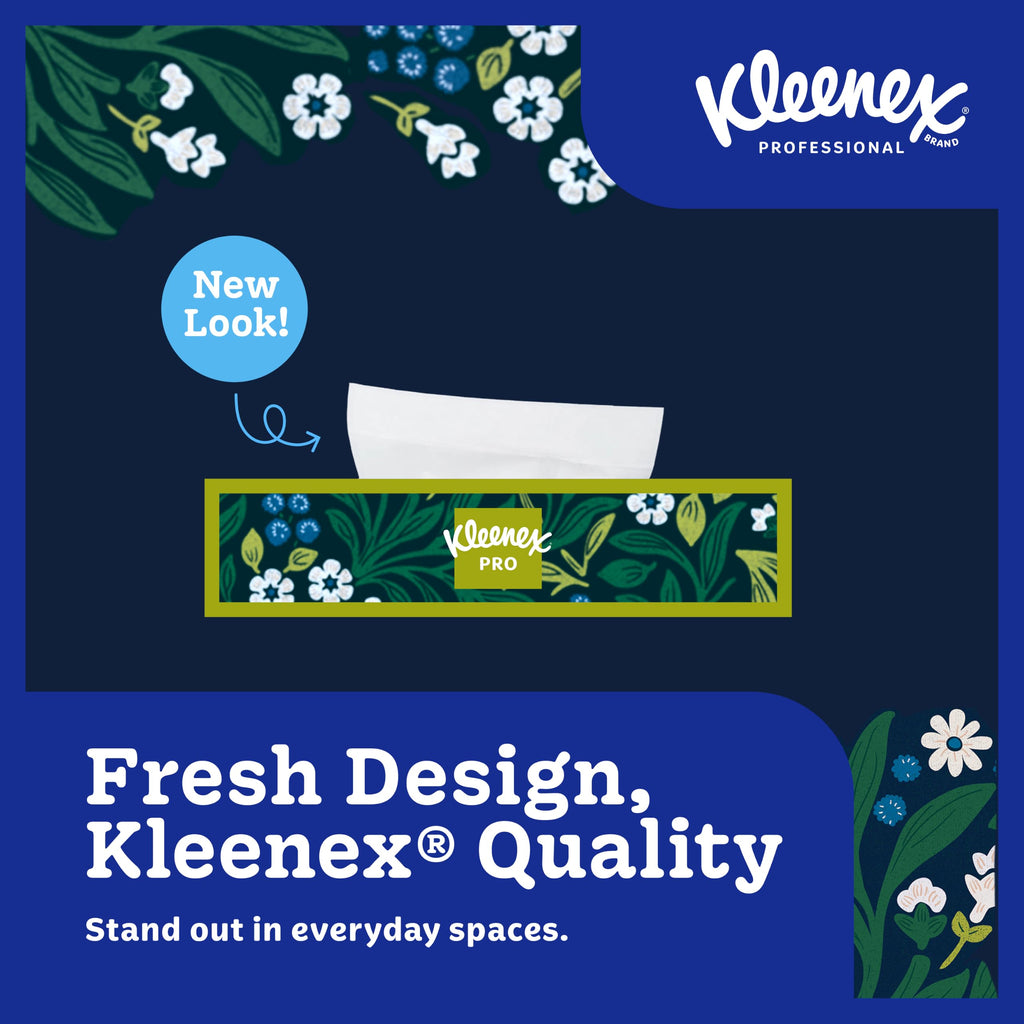 Kleenex Professional Facial Tissue, Bulk, 36 Boxes x 100 Tissues (21400)