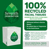 Seventh Generation Facial Tissues, 85 Count, 36-Pack