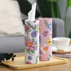 200 Sheets Car Tissues Holder with Facial Tissues 3-ply Travel Tissue Tubes 4 PK Tissues Box Container Perfect Fit for Car Cup Holder Cylinder (Pink)