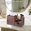 Tissue Box Cover with Drawer Organizer and Storage Tray,Cube Tissue Holder