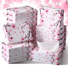 Yinder 24 Pcs Small Tissue Cube Box 960 Sheets for Classroom, Cherry