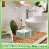 Mwellewm 100 Disposable Hand Towels for Bathroom,Green Guest Paper Napkins