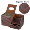 Tissue Box Cover with Drawer Organizer and Storage Tray,Cube Tissue Holder