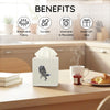 EmbroideryLinen.VN Square Tissue Box Cover Cute Set of 2, Eagle