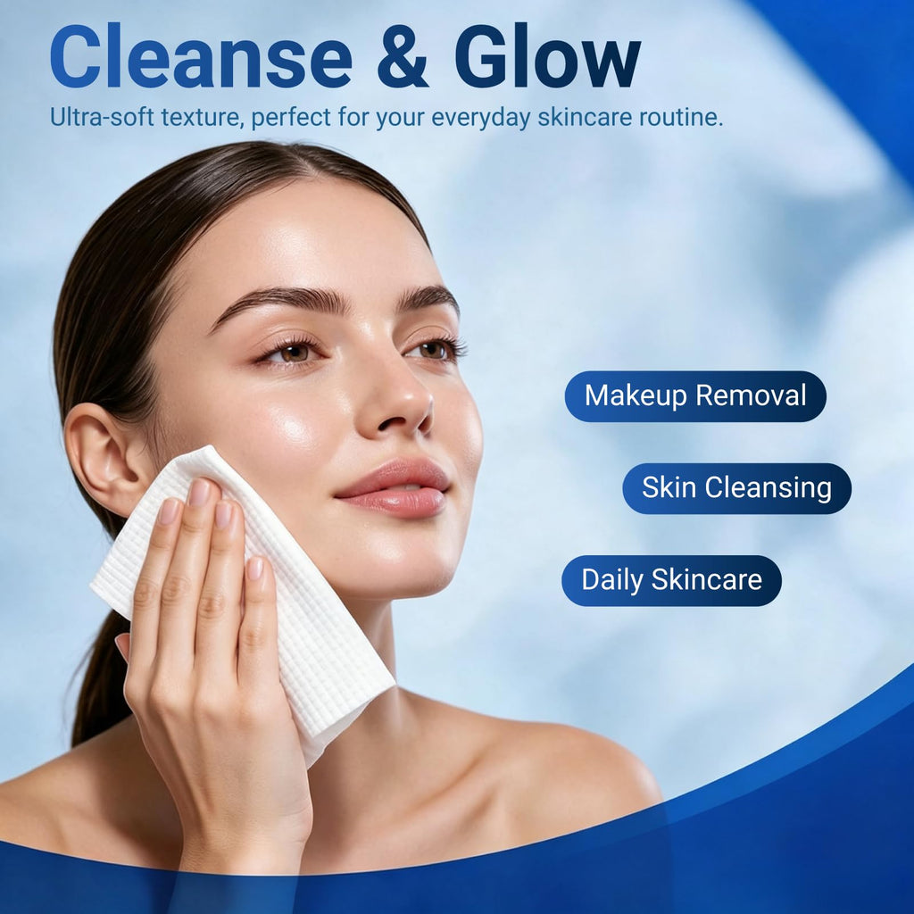 GWT Disposable Face Towels XL, 50 Count