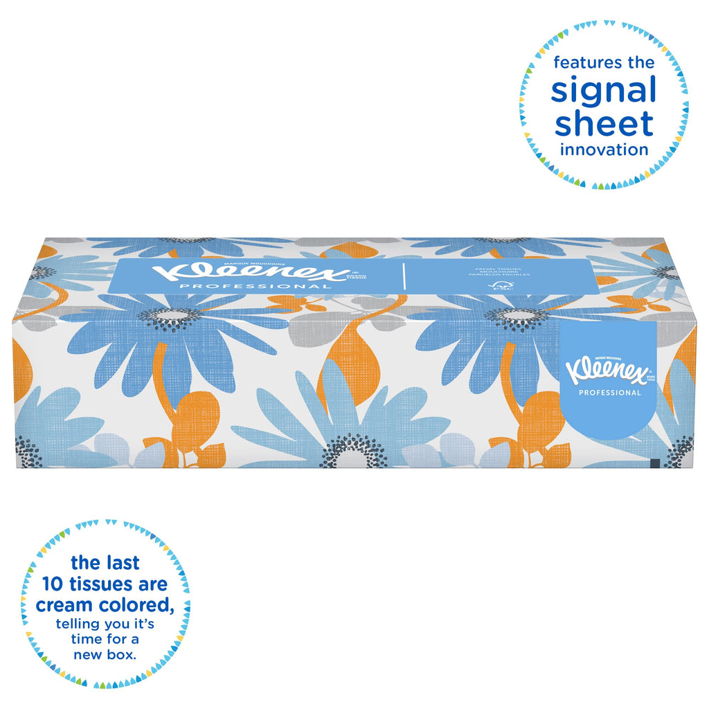 Kleenex(R) 2-Ply Facial Tissue, Flat,100 Count (Pack of 5)