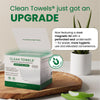 CLEAN SKIN CLUB Sensitive Skin Clean Towels® XL, Ultra-Soft Disposable Face Dry Wipes Infused with Aloe & Glycerin, XL - 2 Pack (100 count)