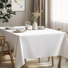 KongTiva 15 Pack White Paper Tablecloths for Rectangle Tables 55 x 108 Inch