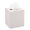 Sumnacon Square Linen Tissue Box Cover, Magnetic Bottom Tissue Box Holder