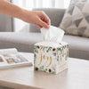 Christmas Tissue Box Square, Merry Christmas Decorations for Home Office.