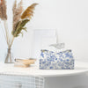 PaJiaNi Light Blue Chinoiserie Tissue Box Cover Rectangle for Desk Decor