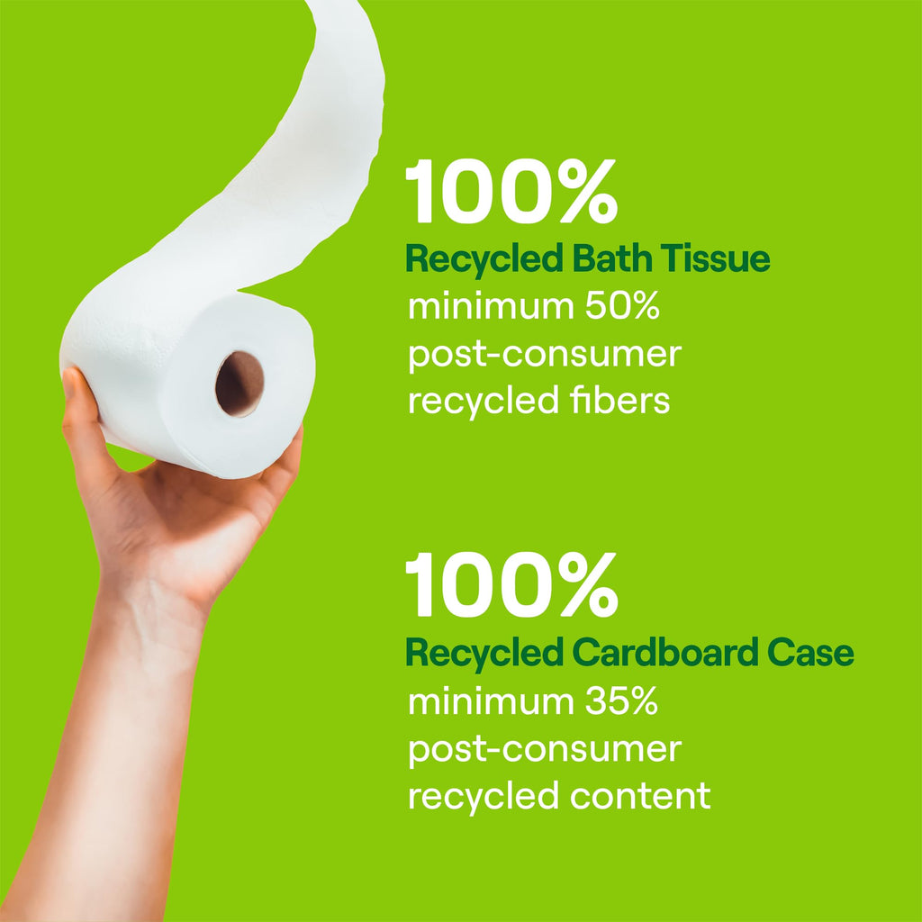 Seventh Generation Recycled Toilet Paper, 240 Sheets, 48 Rolls