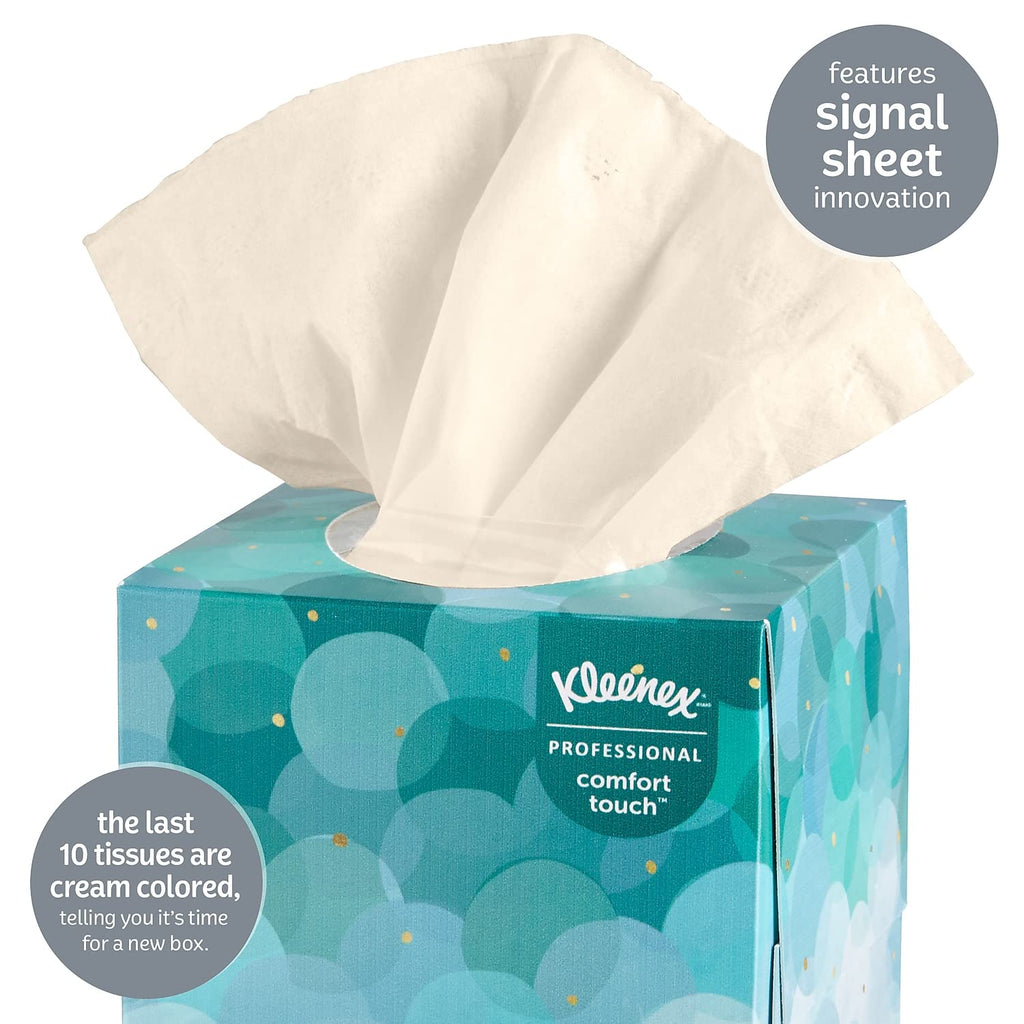 Kleenex® Boutique White 2-Ply Tissue Pop-Up® Box, 6 Boxes/Pack (KIM21271)