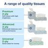 Tork Universal Facial Tissue Flat Box White, 2-ply, 30 x 100, TF6710A
