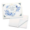 Disposable Paper Placemats, 100 Count, 10 x 14 Inch Scalloped, White