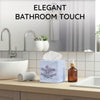 EmbroideryLinen.VN Square Tissue Box Cover Cute Set of 2, White