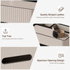 KINGFOM Leather Tissue Box Cover with Storage Tray, Decorative Tissue Box Holder Organizer for Office Desk, Bedroom & Nightstand, Remote Control Holder for Perfume, Watch, Glasses, Pens (Mocha Beige)
