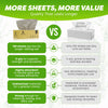 Bamboo Story, Bamboo Lotion Facial Tissue Unbleached, 6 Box 3ply and 720 Sheets, Bamboo Facial Tissue - FSC Certified, Biodegradable, Chemical Free, Plastic Free, BPA Free, Bamboo Facial Tissue