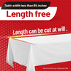 Plastic Table Cloth, 310 Ft X 54 In Disposable Tablecloth Roll