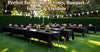 Dozobeede [6 Pack] Black Paper Tablecloth Disposable for Rectangle Tables, 54 X 108 Inch Party Table Cover with Plastic Backing, Waterproof 3 Ply Table Cloth for Halloween Labor Day Banquet