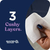 Quilted Northern Toilet Paper, Ultra Plush, 24 Mega Rolls, Bath Tissue
