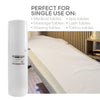 SKINACT White Disposable Non-Woven Bed Cover Roll Perforated (23" Wide X 375 Feet Long) Massage Table Sheets Wax Facial Chair
