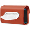 Lucrum Extra Large Car Tissue Holder - PU Leather Tissue Box Cover