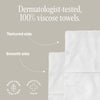Cliganic Face Towels XL, Disposable Makeup Remover, Soft Dry Wipes, 300 ct