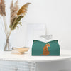 PaJiaNi Green Tiger Tissue Box Cover Rectangle for Office Desk Decor