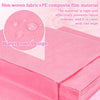 MAQIHAN 18PCS Massage Table Sheets - Pink Waterproof Disposable Bed Sheets